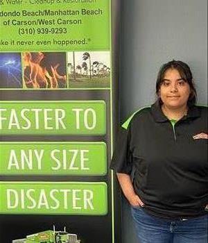 Karina Macias, team member at SERVPRO of Redondo Beach / Manhattan Beach