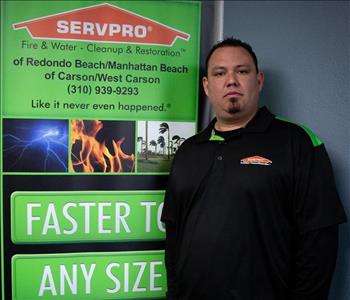 Adam Salceda, team member at SERVPRO of Redondo Beach / Manhattan Beach